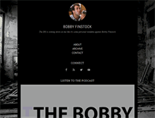 Tablet Screenshot of bobbyfinstock.com